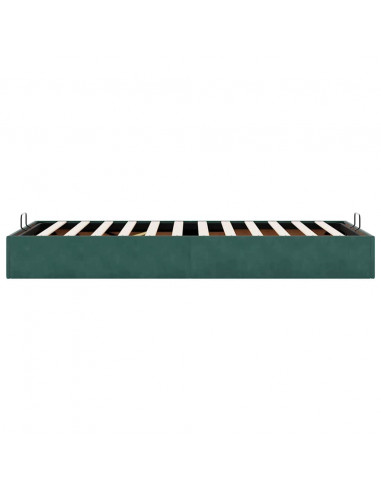 Struttura Letto Pouf Senza Materasso 80x200 cm Velluto