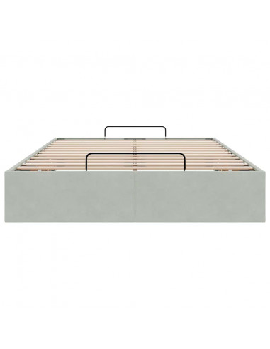 Struttura Letto Pouf Senza Materasso 120x200 cm Velluto