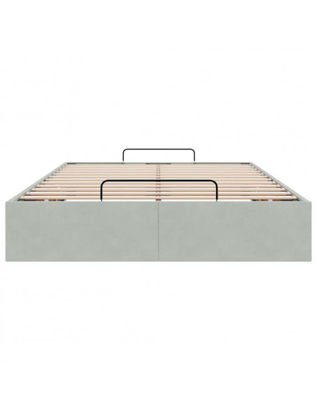 Struttura Letto Pouf Senza Materasso 120x200 cm Velluto