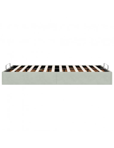 Struttura Letto Pouf Senza Materasso 120x200 cm Velluto