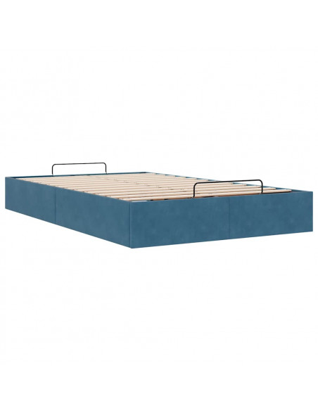 Struttura Letto Pouf Senza Materasso 120x200 cm Velluto