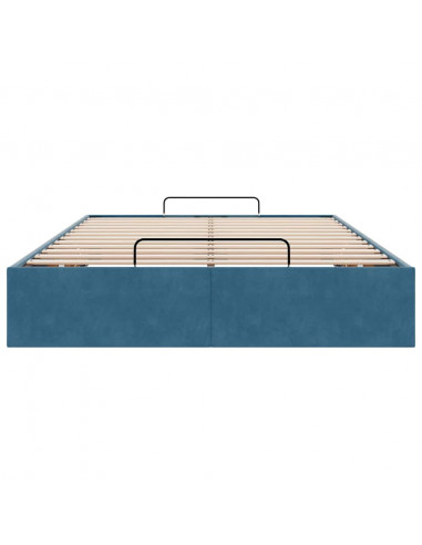 Struttura Letto Pouf Senza Materasso 120x200 cm Velluto