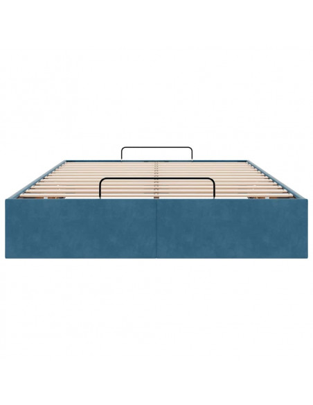 Struttura Letto Pouf Senza Materasso 120x200 cm Velluto