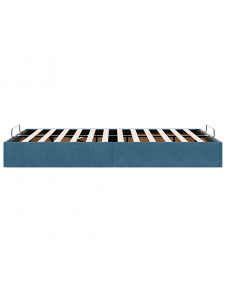 Struttura Letto Pouf Senza Materasso 120x200 cm Velluto