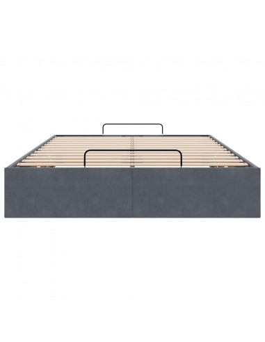 Struttura Letto Pouf Senza Materasso 120x200 cm Velluto