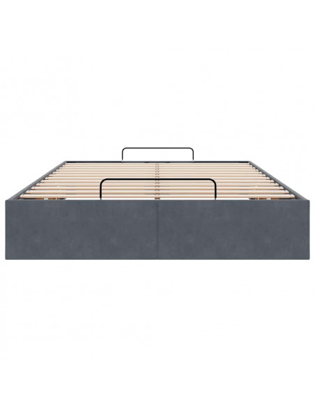 Struttura Letto Pouf Senza Materasso 120x200 cm Velluto