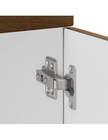 Base da Cucina Kalmar Rovere Marrone in Legno Multistrato