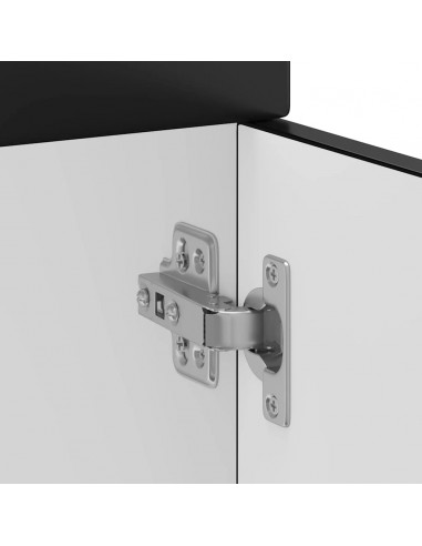 Base da Cucina Kalmar Nero in Legno Multistrato