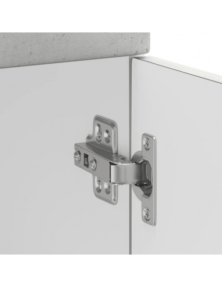Base da Cucina Kalmar Grigio Cemento in Legno Multistrato