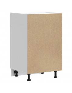 Base da Cucina Kalmar Bianco Lucido in Legno Multistrato