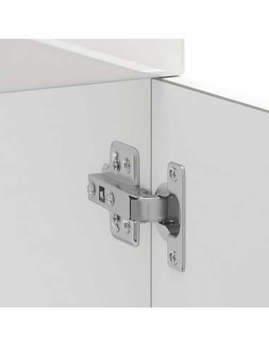 Base da Cucina Kalmar Bianco Lucido in Legno Multistrato