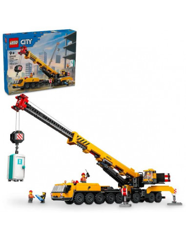 GRU DA CANTIERE MOBILE GIALLA