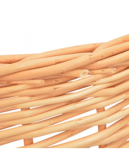 Albero per Gatti con Tiragraffi in Legno di Salice Naturale