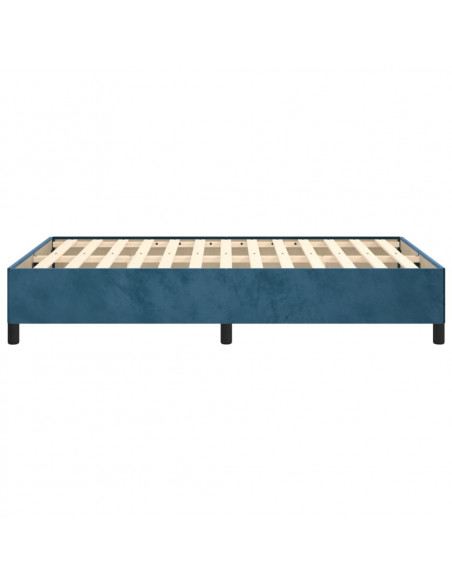 Giroletto Blu Scuro 120x190 cm in Velluto
