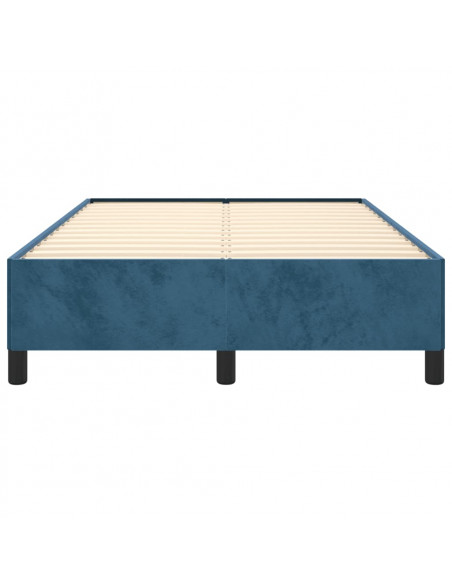 Giroletto Blu Scuro 120x190 cm in Velluto