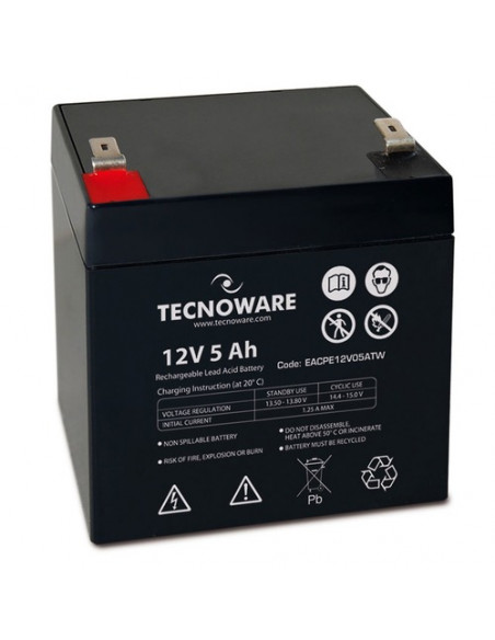 BATTERIA TECNOWARE 12V 5.0Ah EACPE12V05ATWB