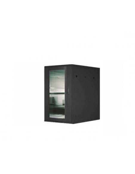DIGITUS ARMADIO 9 UNITA DA MURO LINEA SOHO (A)509 X (L)600 X (P)600 MM. COLORE NERO RAL9005