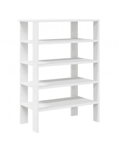 Scarpiera Bianca 61x32x87,5 cm in Truciolato