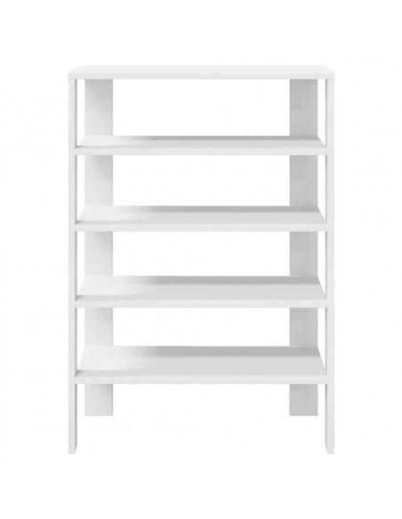 Scarpiera Bianca 61x32x87,5 cm in Truciolato