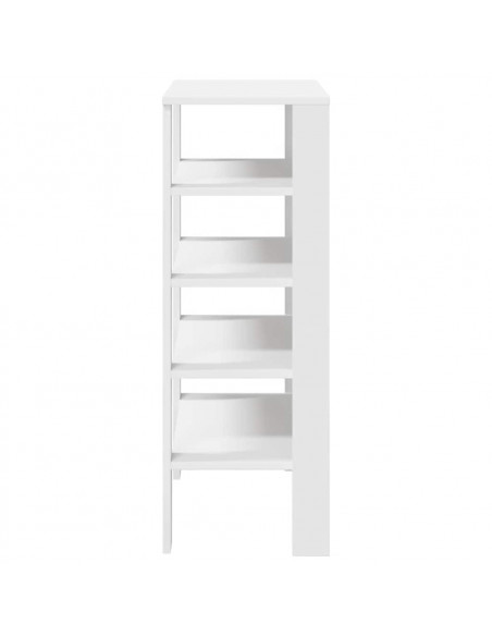Scarpiera Bianca 61x32x87,5 cm in Truciolato