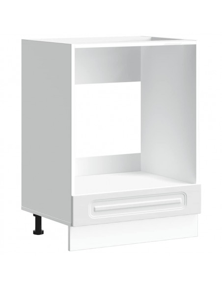 Armadio per Forno Kalmar Bianco in Legno Multistrato