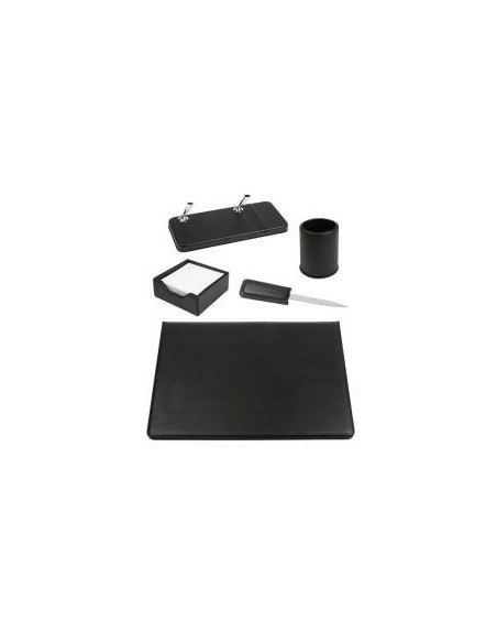 SET SCRIVANIA 5 PEZZI NERO
