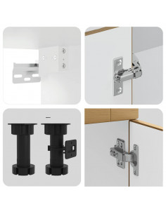 Set Mobili da Cucina 14 pz Porto Rovere Artigianale Truciolato