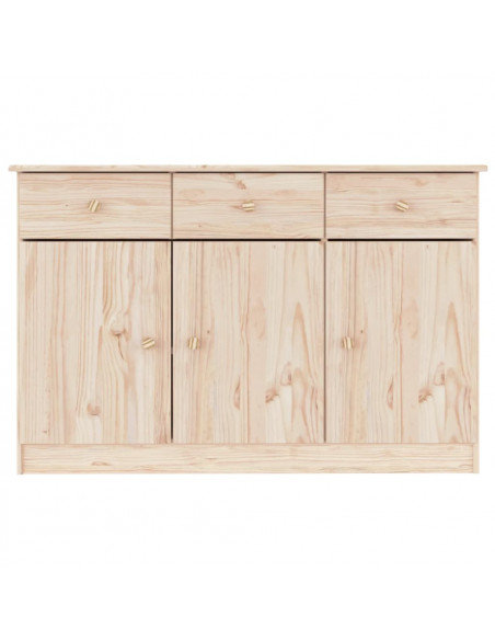 Credenza ALTA 112x35x73 cm in Legno Massello di Pino
