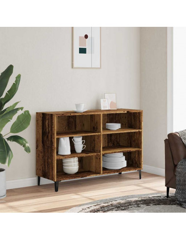 Credenza Legno Antico 103,5x35x70 cm in Truciolato