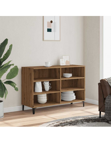 Credenza Rovere Artigianale 103,5x35x70 cm in Truciolato