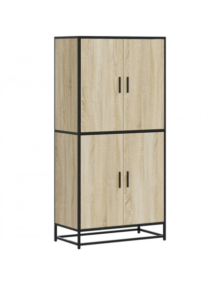 Credenza Rovere Sonoma 68x35x139 cm in Truciolato
