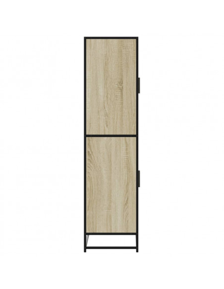 Credenza Rovere Sonoma 68x35x139 cm in Truciolato