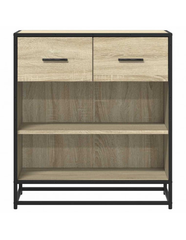 Credenza Rovere Sonoma 68x35x76 cm in Legno Multistrato