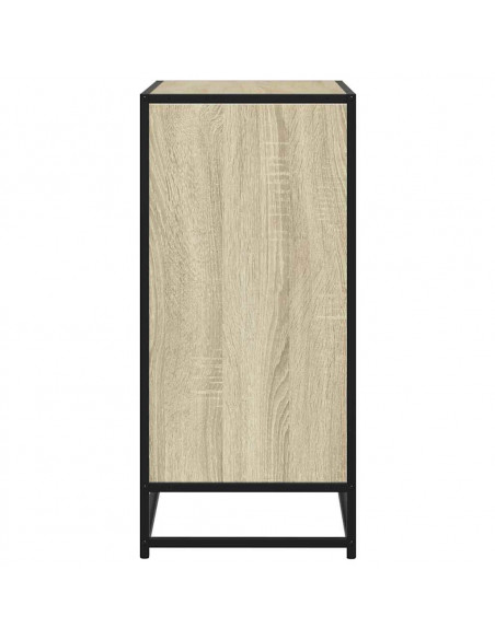 Credenza Rovere Sonoma 68x35x76 cm in Legno Multistrato