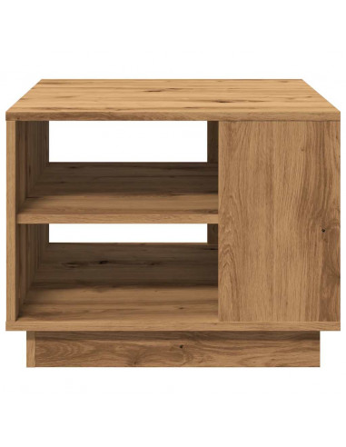 Tavolino da Salotto Artigianale 55x55x42 cm Legno Multistrato