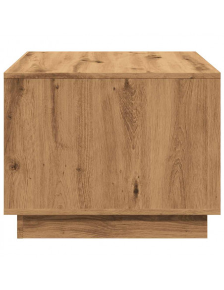 Tavolino da Salotto Artigianale 55x55x42 cm Legno Multistrato