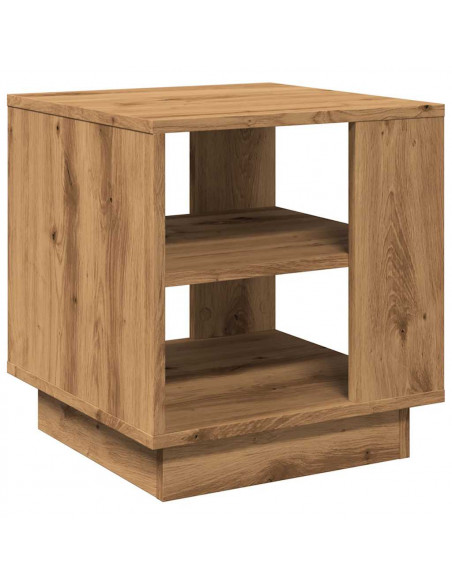 Tavolino da Salotto Artigianale 40x40x43 cm Legno Multistrato