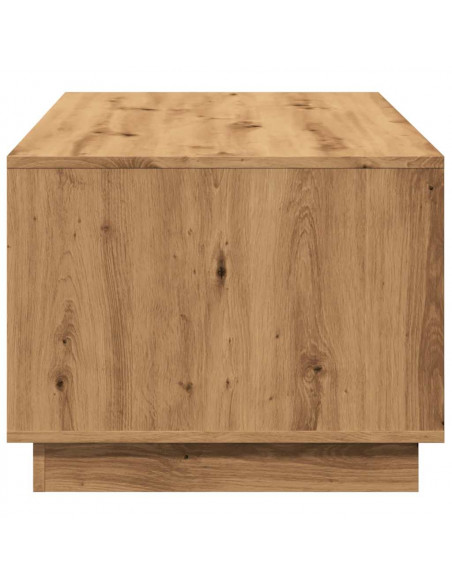 Tavolino da Salotto Artigianale 102x55x43 cm Legno Multistrato