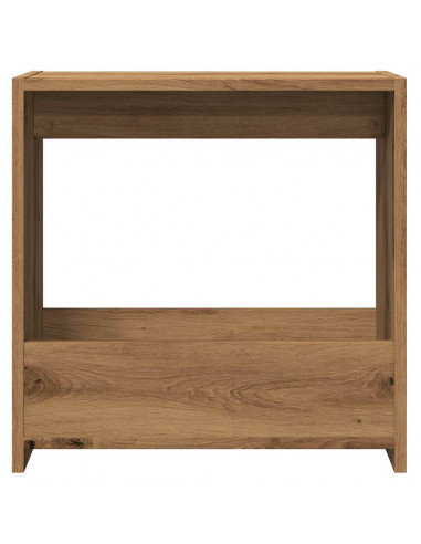 Tavolino Rovere Artigianale 50x26x50 cm in Legno Multistrato