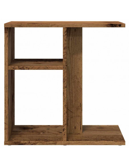 Tavolino Legno Vecchio 50x30x50 cm in Legno Multistrato