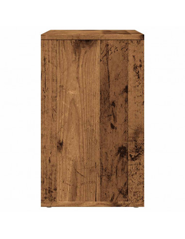 Tavolino Legno Vecchio 50x30x50 cm in Legno Multistrato