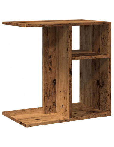 Tavolino Legno Vecchio 50x30x50 cm in Legno Multistrato