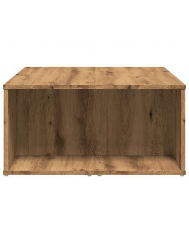 Tavolino da Salotto Rovere Artigianale 90x67x33 cm Truciolato