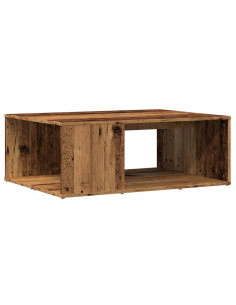 Tavolino da Salotto Legno Antico 90x67x33 cm in Truciolato