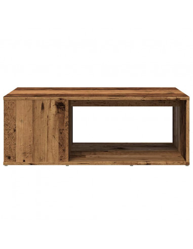 Tavolino da Salotto Legno Antico 90x67x33 cm in Truciolato