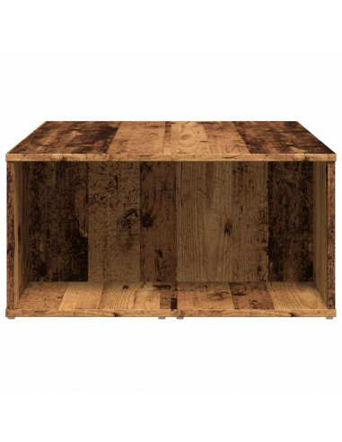 Tavolino da Salotto Legno Antico 90x67x33 cm in Truciolato