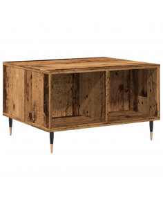 Tavolino da Salotto Legno Antico 60x50x36,5cm Legno Multistrato