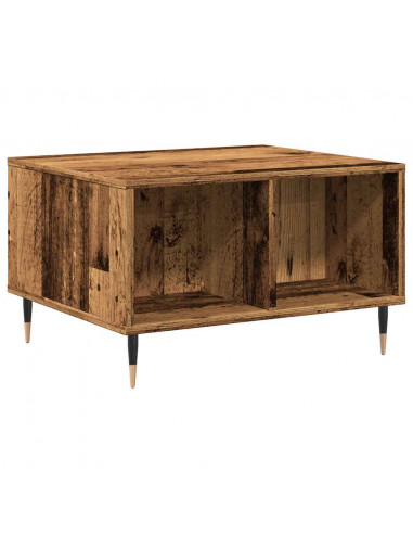 Tavolino da Salotto Legno Antico 60x50x36,5cm Legno Multistrato