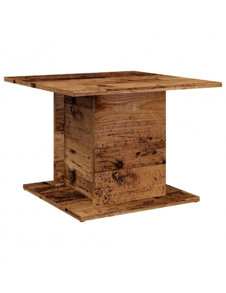 Tavolino da Salotto Legno Antico 55,5x55,5x40 cm in Truciolato