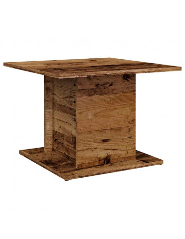 Tavolino da Salotto Legno Antico 55,5x55,5x40 cm in Truciolato